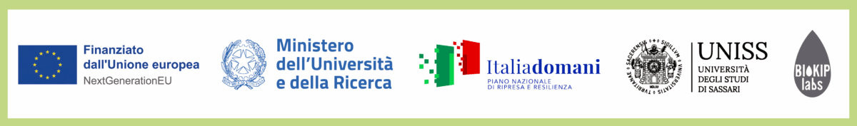 Funded by the European Union NextGenerationEU, Ministero dell'Università e della Ricerca, Italia Domani, UNISS, Biokip Labs
